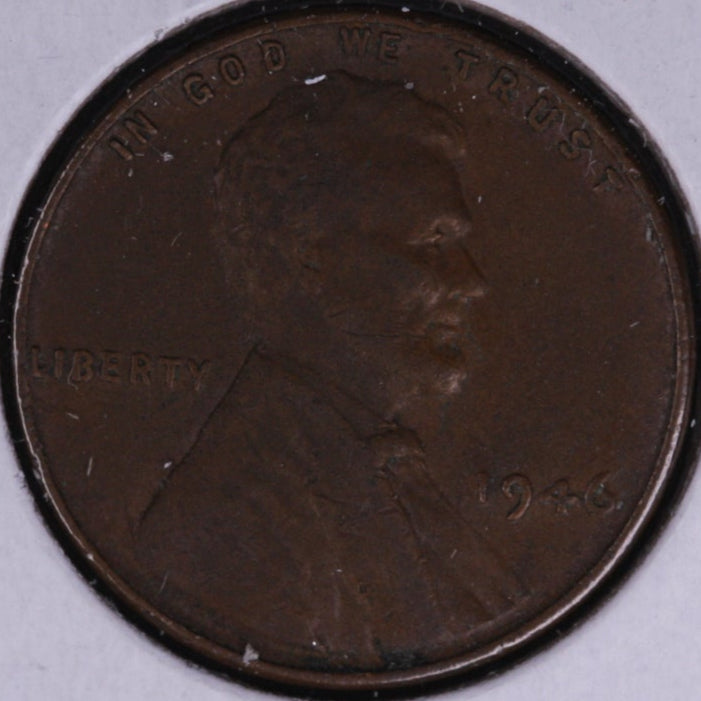 1946 Lincoln Wheat Small Cent.  Affordable Collectible Coin. Store