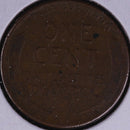 1947-D Lincoln Wheat Small Cent, Extra Fine Circulated Coin, Store