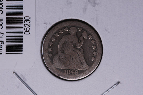 1849-O Seated Liberty Silver Dime, Micro O. Store #05230