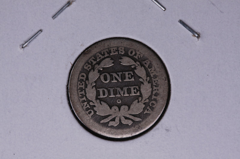 1849-O Seated Liberty Silver Dime, Micro O. Store