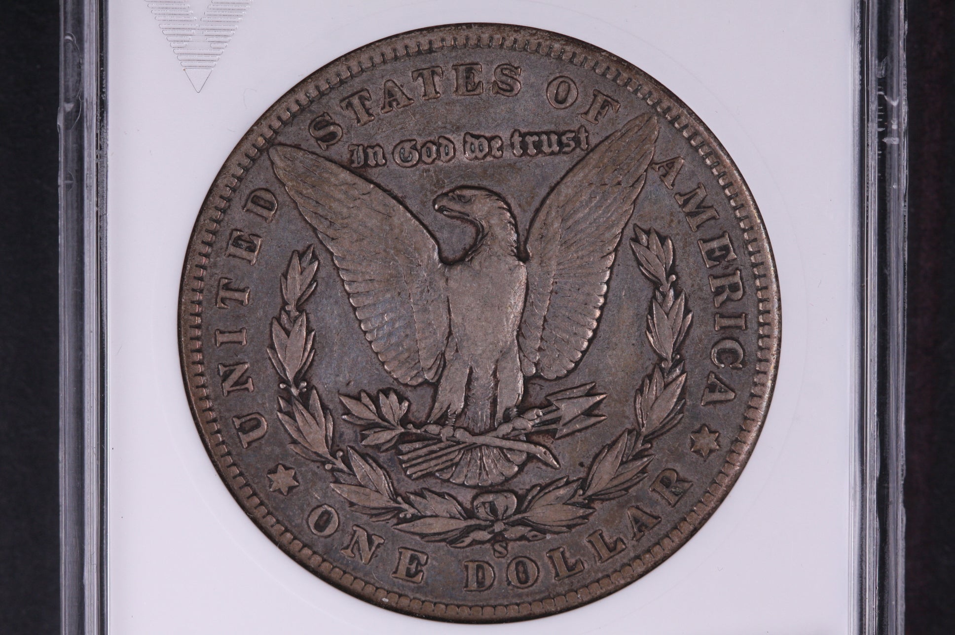 1904-S Morgan Silver Dollar, 'Harder Date' in Series, ANACS VF30. Store #10483