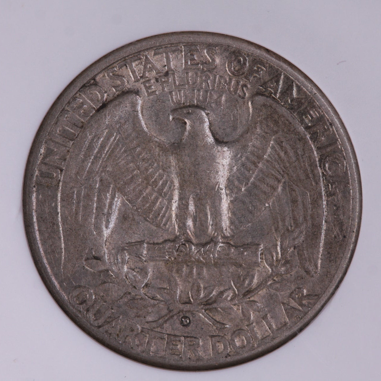 1932-D Washington Silver Quarter, KEY Date Coin, ANACS EF-45., Store #QR1459.