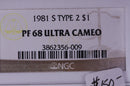 1981-S Susan B Anthony Dollar, Type 2, NGC PF 68 Ultra Cameo, Store