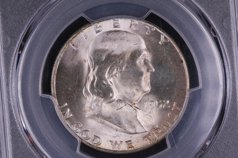 1952-S Franklin Half Dollar, PCGS Certified MS65+. Store Sale