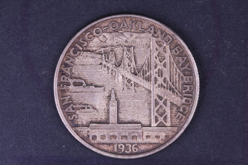 1936-S Bay Bridge Commemorative. Slightly Circulated. Store