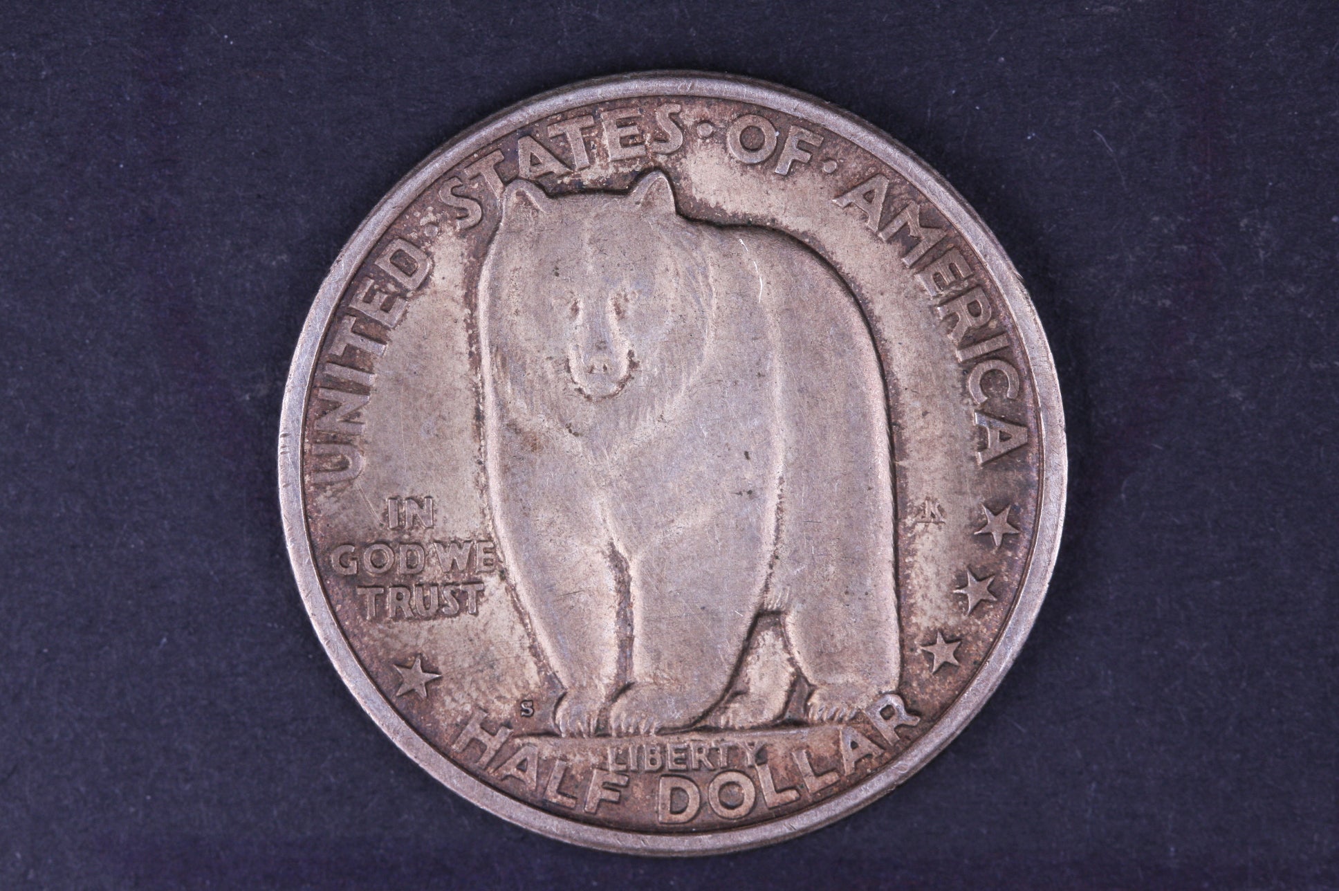 1936-S Bay Bridge Commemorative. Slightly Circulated. Store #10499