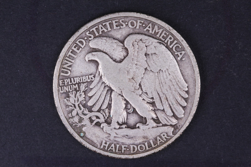 1933-S Walking Liberty Half Dollar. Very Fine Circulated Coin. Store