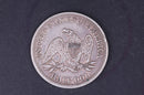 1854 Seated Liberty Half Dollar. Choice Extra Fine Circulated Coin. Store