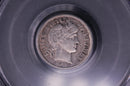 1911 Barber Silver Dime, PCGS Graded: VF-30. Store