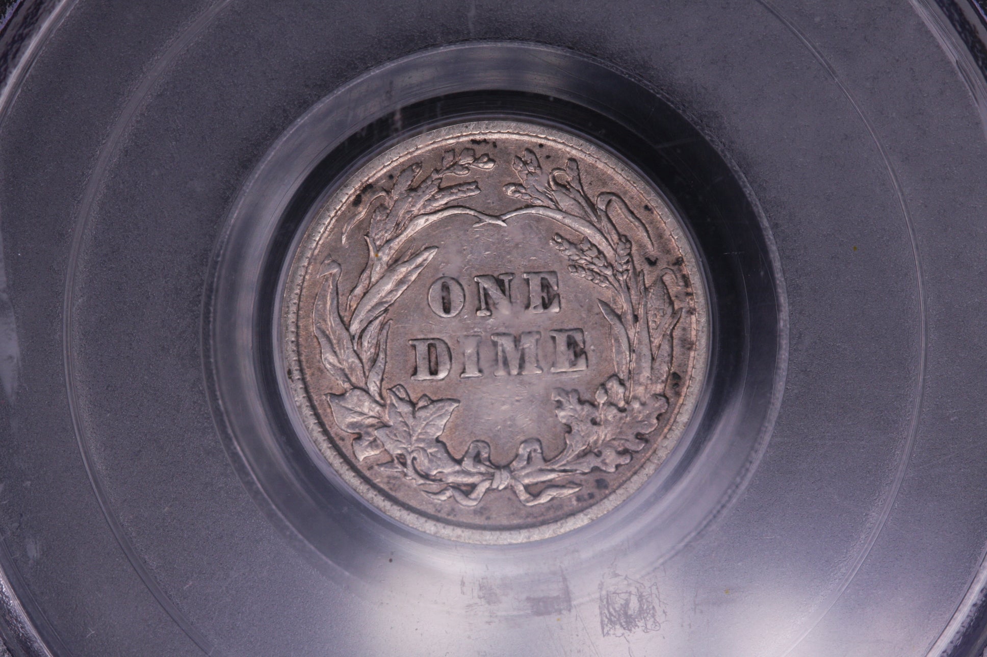 1911 Barber Silver Dime, PCGS Graded: VF-30. Store #05516