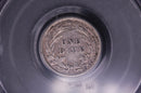 1911 Barber Silver Dime, PCGS Graded: VF-30. Store