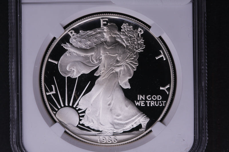 1986-S Silver Eagle $1. NGC PF69 Ultra Cameo.  Store