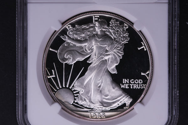 1988-S Silver Eagle $1. NGC PF-69 Ultra Cameo.  Store #03480