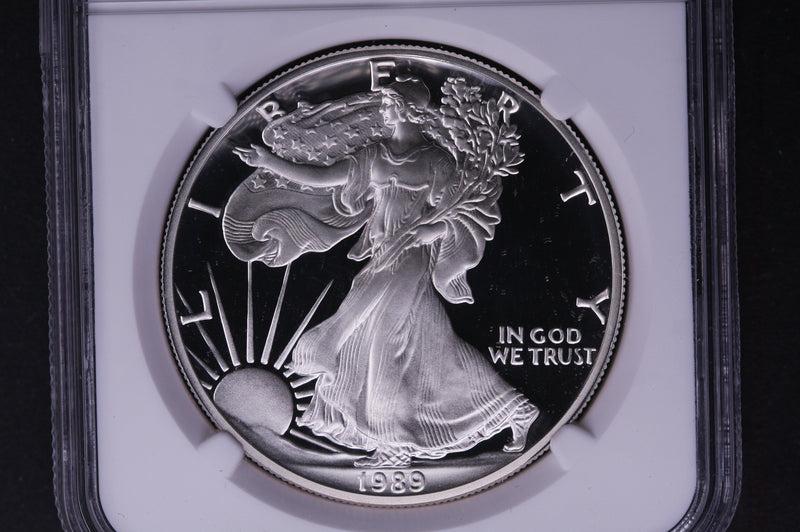 1989-S Proof American Silver Eagle., NGC Certified PF-69., Store
