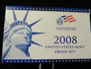 2008 Proof Set, 14 Coin Proof Set, Encased in Original Government Packaging.
