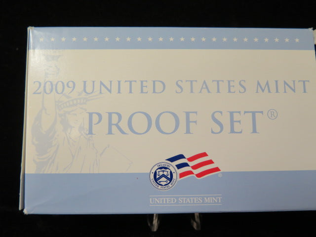 2009 Proof Set, 18 Coin Proof Set, Encased in Original Government Packaging.
