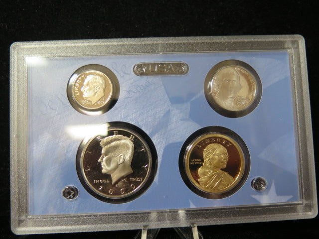 2009 Proof Set, 18 Coin Proof Set, Encased in Original Government Packaging.