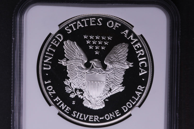 1990-S Silver Eagle $1. NGC Graded PF-69 Ultra Cameo.  Store