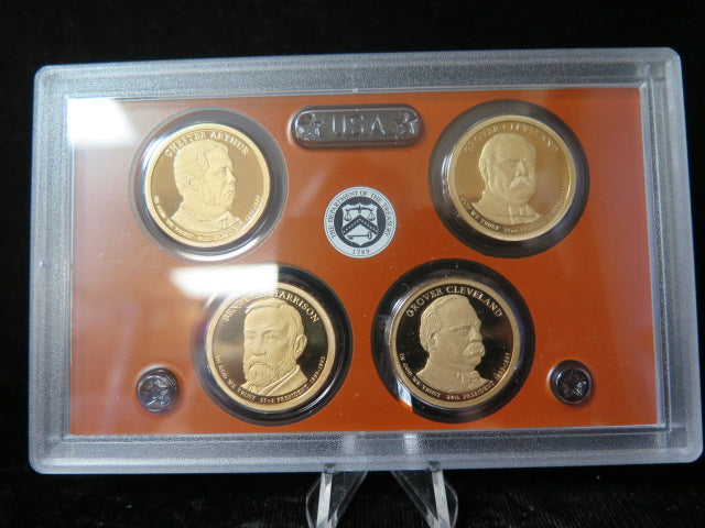 2012 Proof Set, 14 Coin Proof Set, Encased in Original Government Packaging.