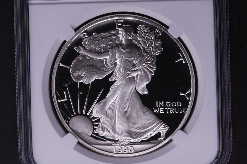 1990-S Silver Eagle $1. NGC Graded PF-70 Ultra Cameo.  Store