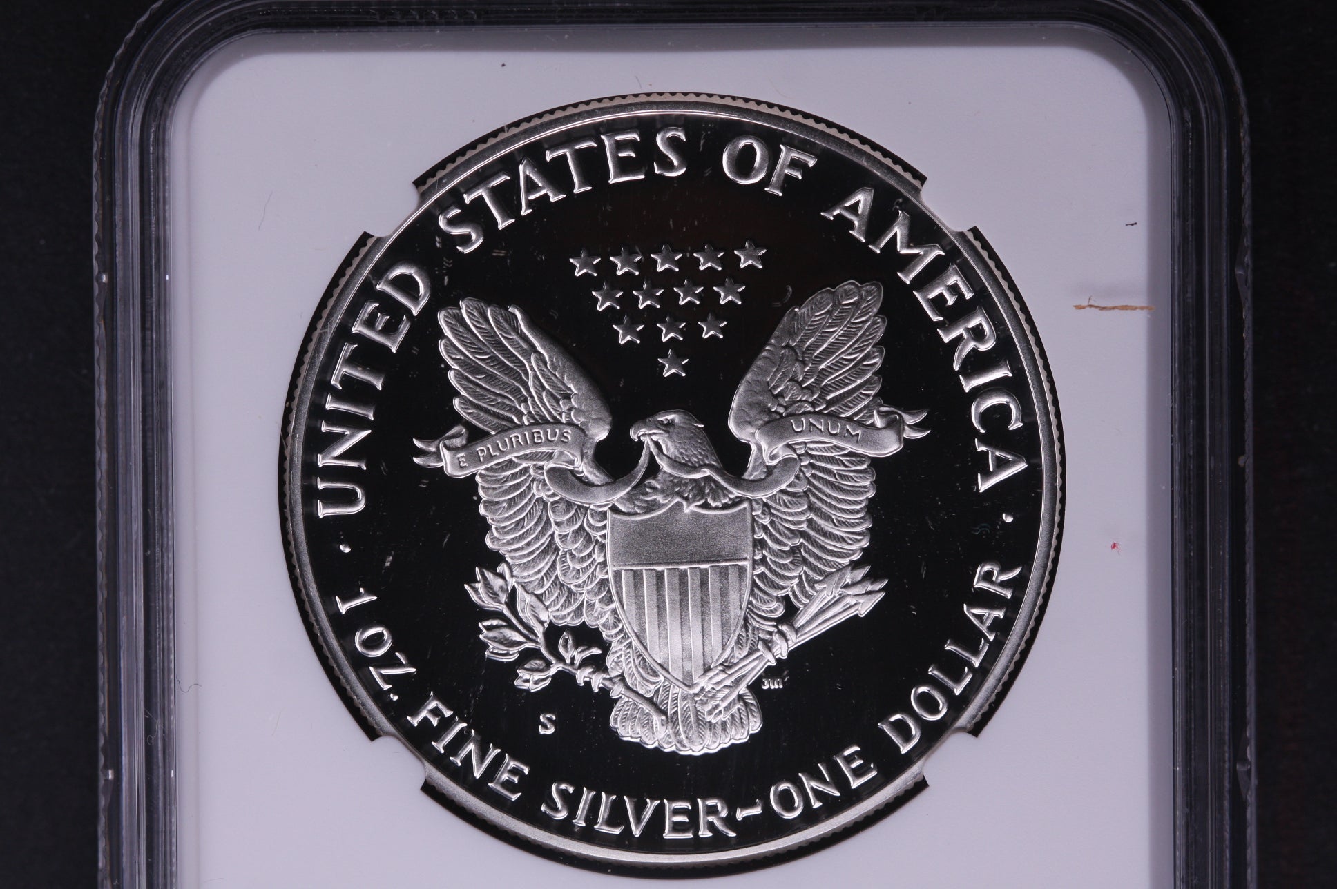 1990-S Silver Eagle $1. NGC Graded PF-69 Ultra Cameo. Store #AE0025