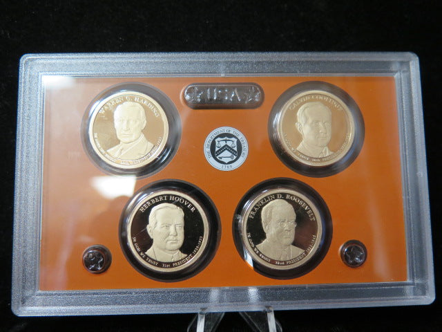 2014 Proof Set, 14 Coin Proof Set, Encased in Original Government Packaging.