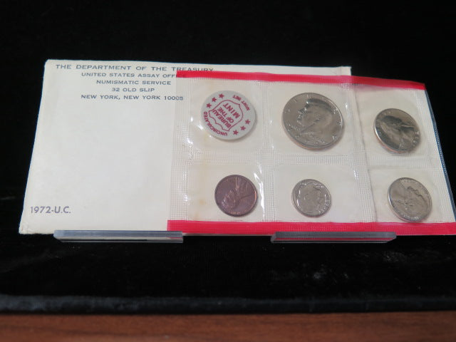 1972 United States Un-Circulated 11-Coin Mint Set