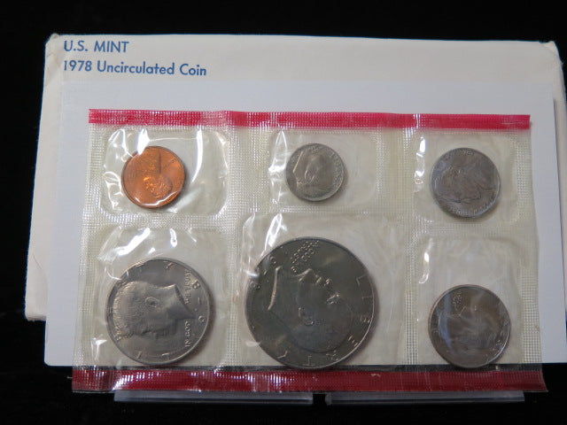 1978 United States Un-Circulated 12-Coin Mint Set