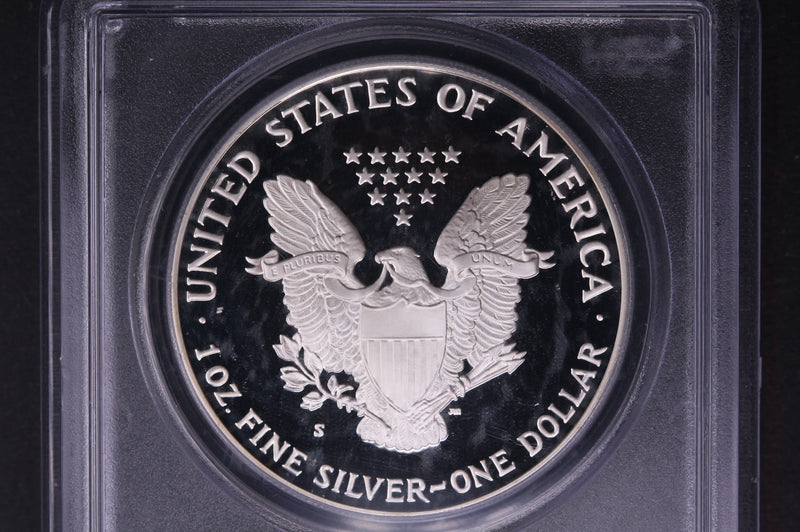 1992-S Silver Eagle $1. PCGS Graded PR-70 DCAM. Store