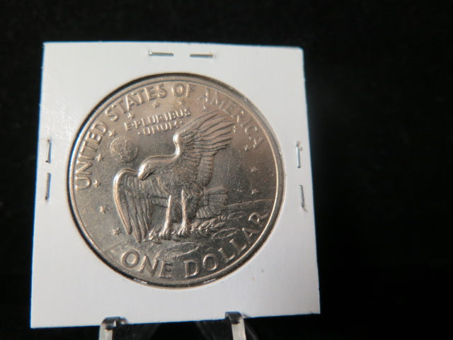 1972 Eisenhower Dollar. Un-Circulated Condition.  Removed from a U.S. Mint Set.