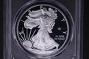 2020-W American Silver Eagle. V-75 Privy. 'Tough Date', 1st Strike, PCGS PR-70.