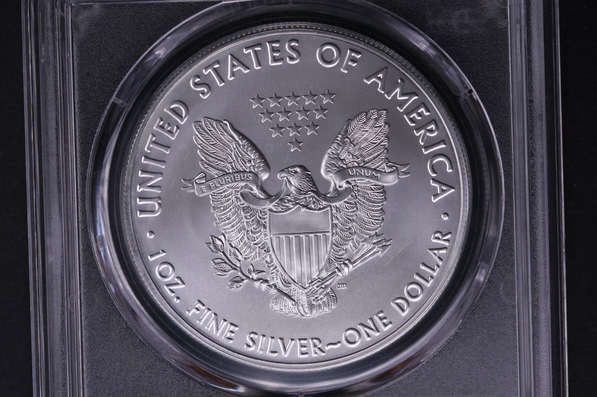 2020 American Silver Eagle, Gem Uncirculated, PCGS MS-70, Store #05524