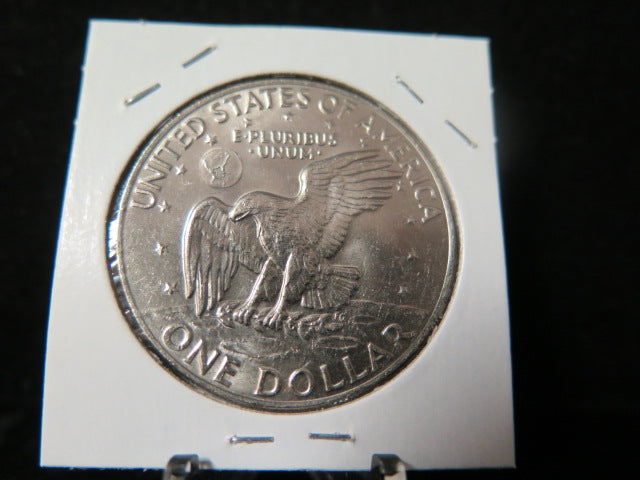 1977 Eisenhower Dollar. UN-Circulated, Removed From a U.S. Mint Set.