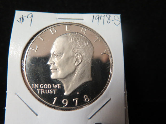 1978-S Eisenhower Dollar. UN-Circulated, Removed From a U.S. Mint Set.