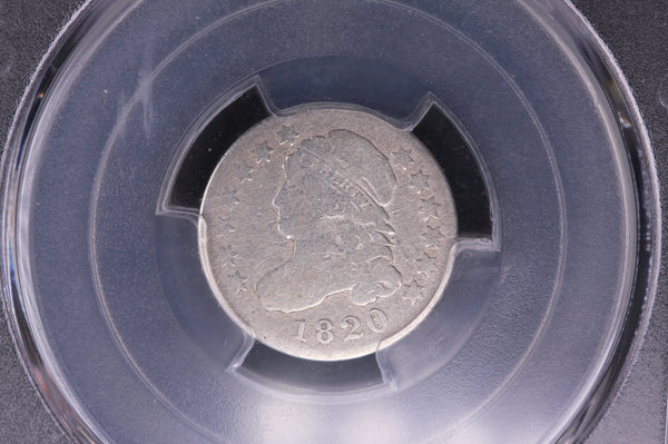 1820 Cap Bust Dime, Small O, PCGS VG Details. Store #05531