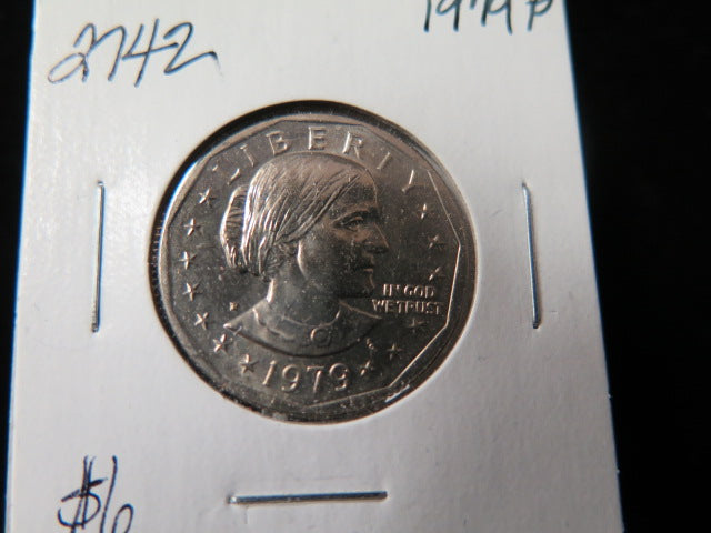 1979-P Susan B. Anthony Dollar. Un-Circulated Coin.