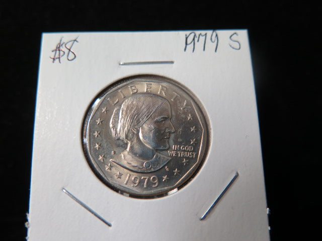 1979-S Susan B. Anthony Dollar. Un-Circulated Coin.