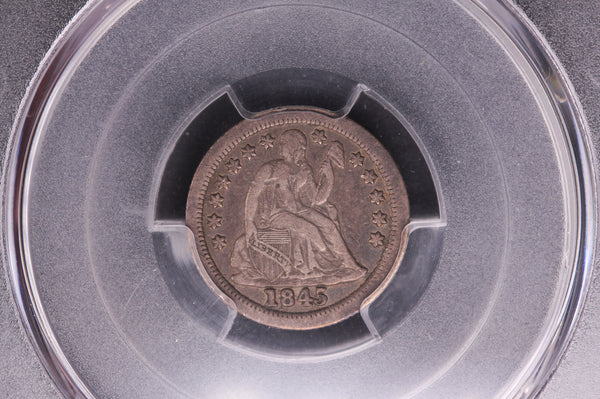 1845-O Seated Liberty Dime, PCGS VF Details. Coin Store #05540