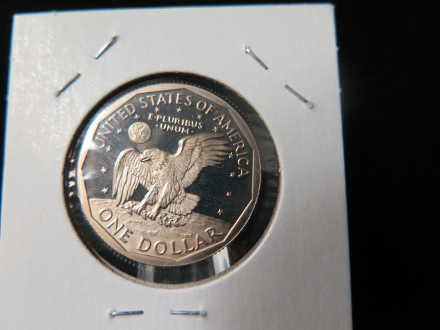 1979-S Susan B. Anthony Dollar, Proof, Type 2. Un-Circulated Coin.