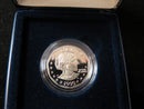 1999-P Susan B. Anthony Dollar. Proof Coin in U.S. Mint Display Box.