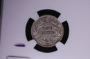 1906-D Barber Silver Dime, NGC Graded AU-53. Store