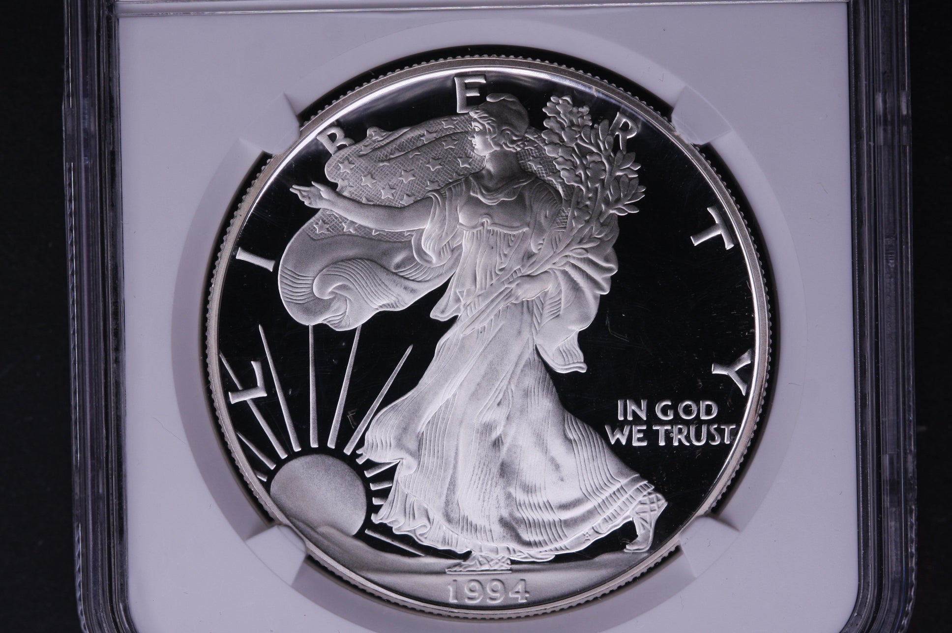1994-P Silver Eagle $1. NGC Graded PF-69 Ultra Cameo. Store #AE0041