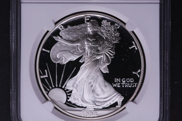 1994-P Silver Eagle $1. NGC Graded PF-70 Ultra Cameo. Store #03522