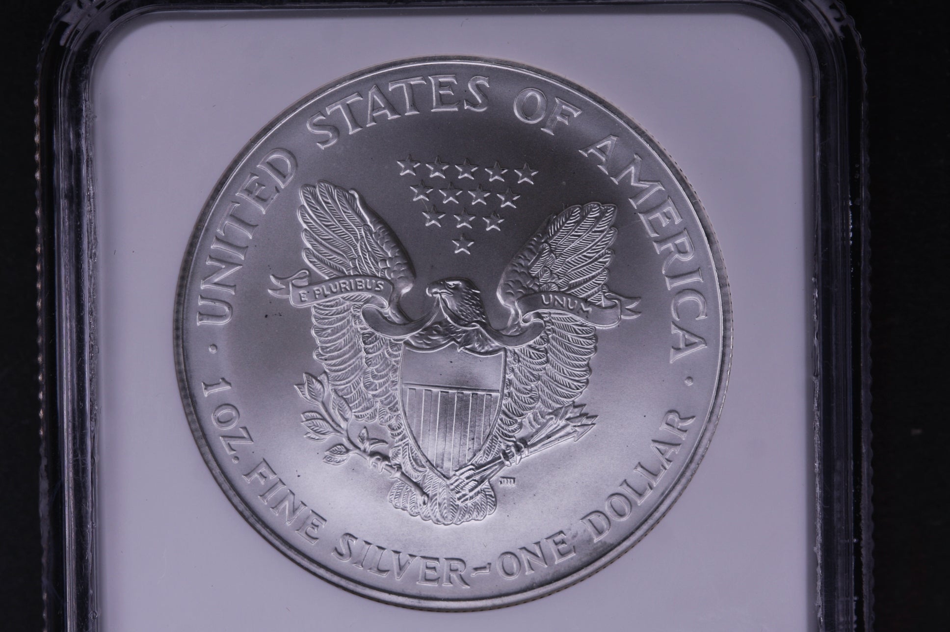 1995 Silver Eagle $1. NGC Graded MS-69 Un-Circulated. Store #AE0047