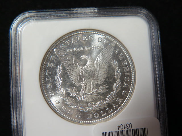 1880-S Morgan Silver Dollar, NGC Graded MS 63.  Store
