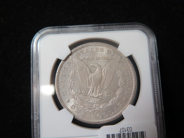 1881-S Morgan Silver Dollar, NGC Graded MS 63 UNC.  Store