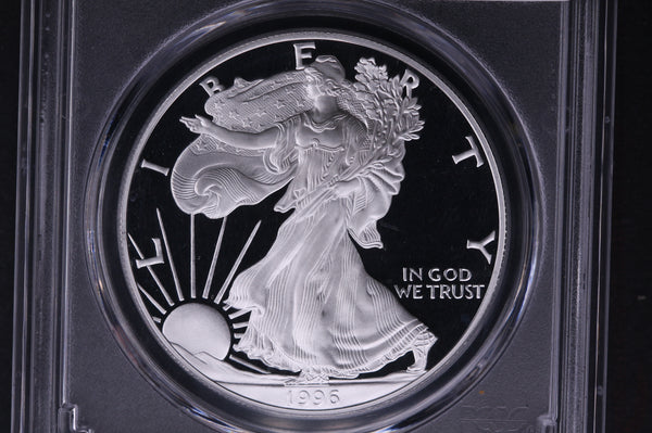 1996-P Silver Eagle $1. PCGS Graded PR-70 DCAM. Store #AE0049