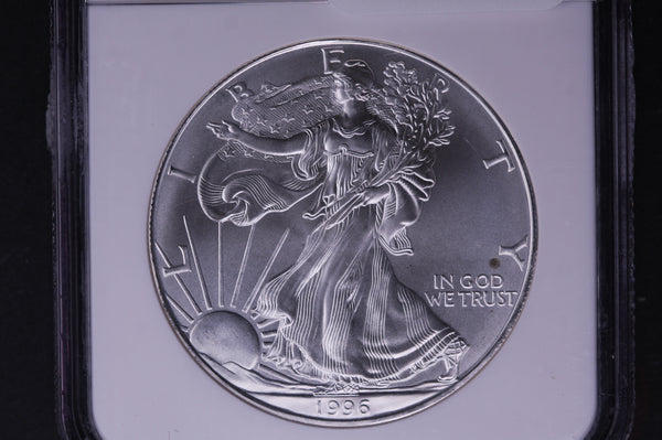 1996 Silver Eagle $1. NGC Graded MS-69 Un-Circulated. Store #03541