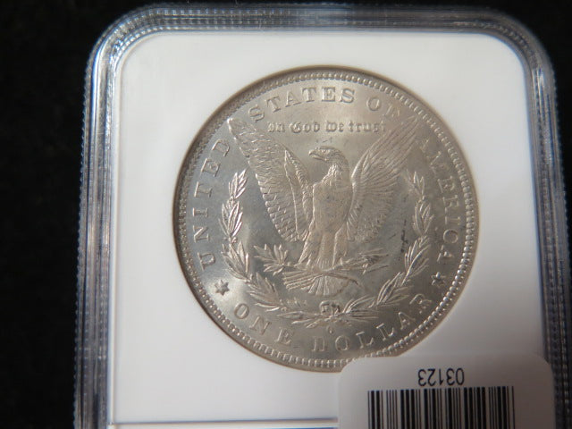 1883-O Morgan Silver Dollar, NGC Graded MS 64 UNC.  Store
