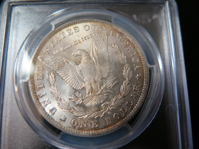 1884-O Morgan Silver Dollar, PCGS Graded MS 63 UNC.  Store